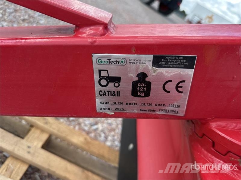 Geotech DL120 Lame Blade Muud osad