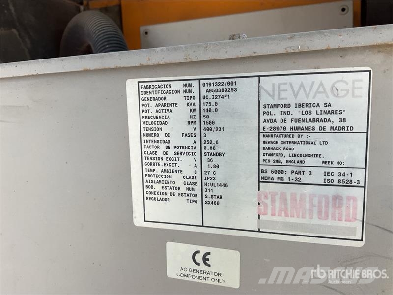 Gesan DVS150 150 kVA Generator Set مولدات ديزل