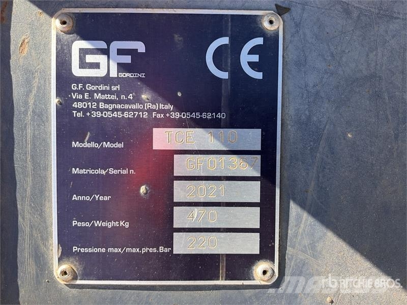 GF TCE 110 Brush Cutter Мульчирователи
