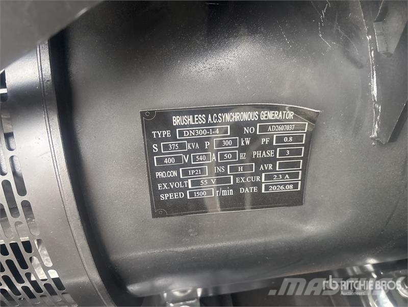 Giga Power LT-W300GF 375 KVA Generator Set (Unused) Diesel Generators