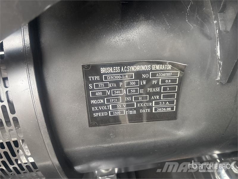 Giga Power LT-W300GF 375 KVA Generator Set (Unused) Diesel Generators
