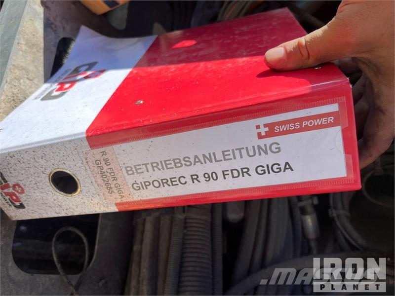  Giporec R90FDR Giga Impact Crusher Motorer och växellådor
