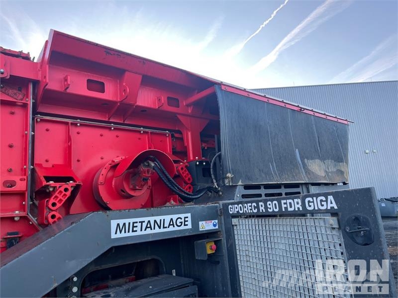 Giporec R90FDR Giga Impact Crusher Motores y engranajes
