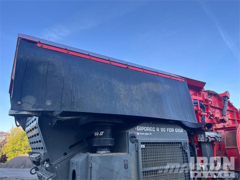  Giporec R90FDR Giga Impact Crusher Motores y engranajes