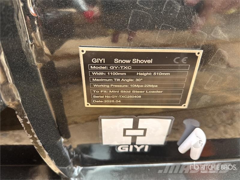Giyi GY-TXC Lame A Neige (Non Utilise) Mini Snow S Citas sastāvdaļas