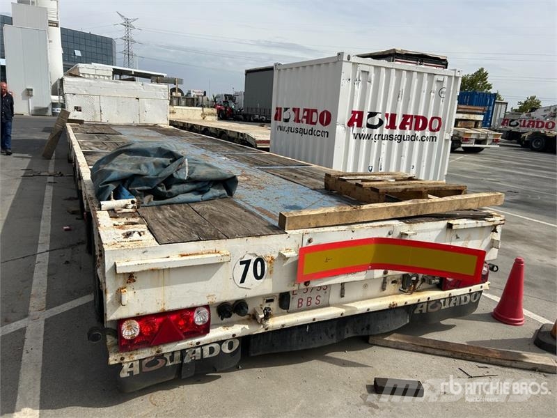Goldhofer STZL 5-37/80AA 5/AXLES Lowboy Trailer Remorque surbaissée