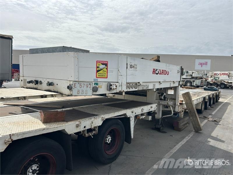 Goldhofer STZL 5-37/80AA 5/AXLES Lowboy Trailer Remorque surbaissée