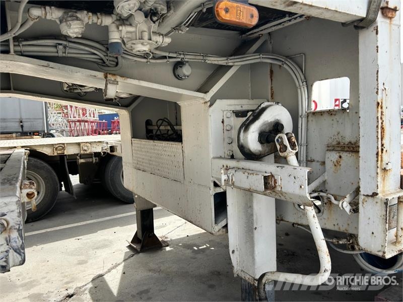 Goldhofer STZL 5-37/80AA 5/AXLES Lowboy Trailer Remorque surbaissée