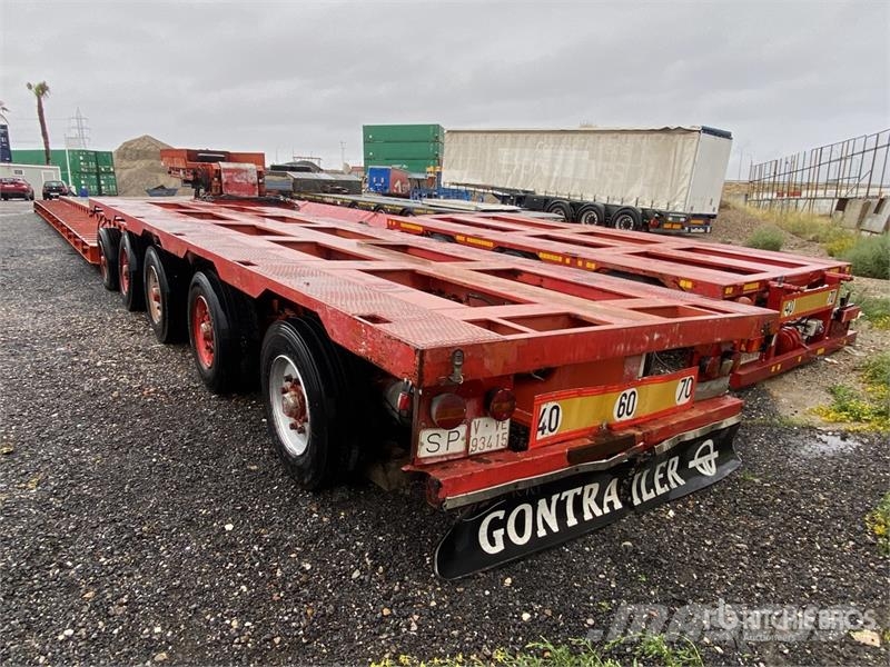 Gontrailer GL1105 Tri/A 110 Ton Step Deck Trailer Прочие прицепы