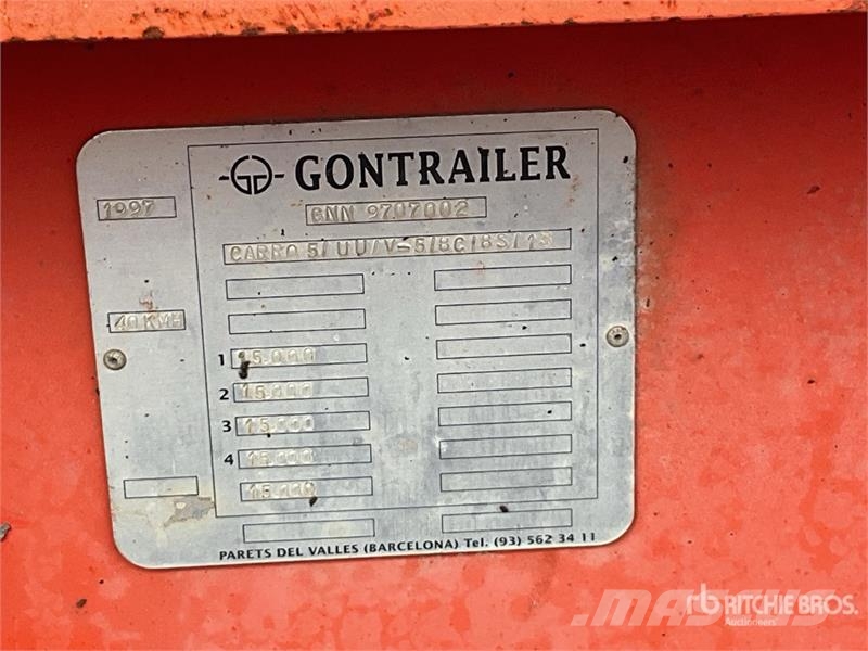 Gontrailer GL1105 Tri/A 110 Ton Step Deck Trailer Прочие прицепы