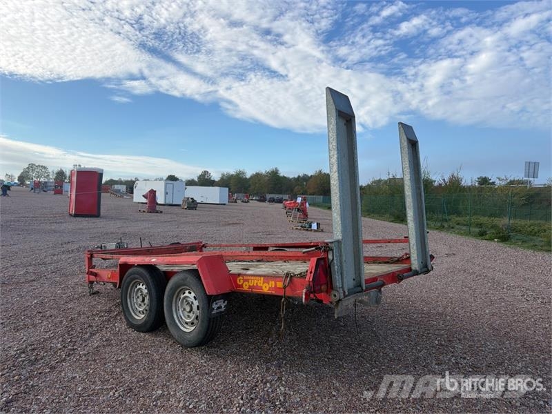Gourdon Freres P35P T/A Remorque Equipment Trailer (Inoper Ρυμούλκες μεταφοράς οχημάτων