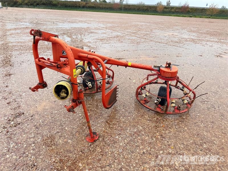 Greenland Haybob 300 3000 mm 3-Point 2 Wheel Hay Tedder مكابس وميبسات التبن
