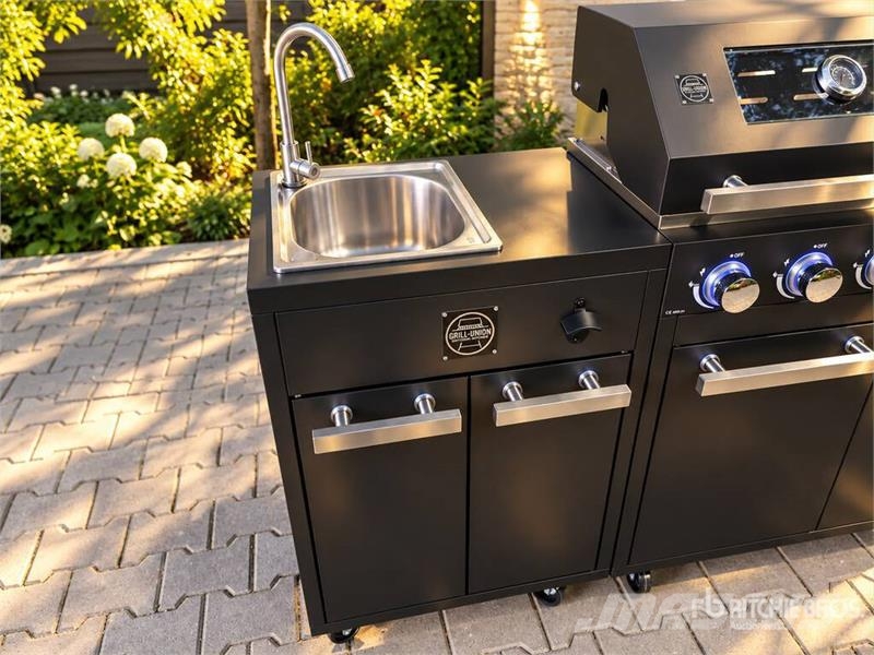 GRILL-UNION BLACK-POWDER Outdoor-Kitchen-Grillstat Egyéb mezőgazdasági gépek