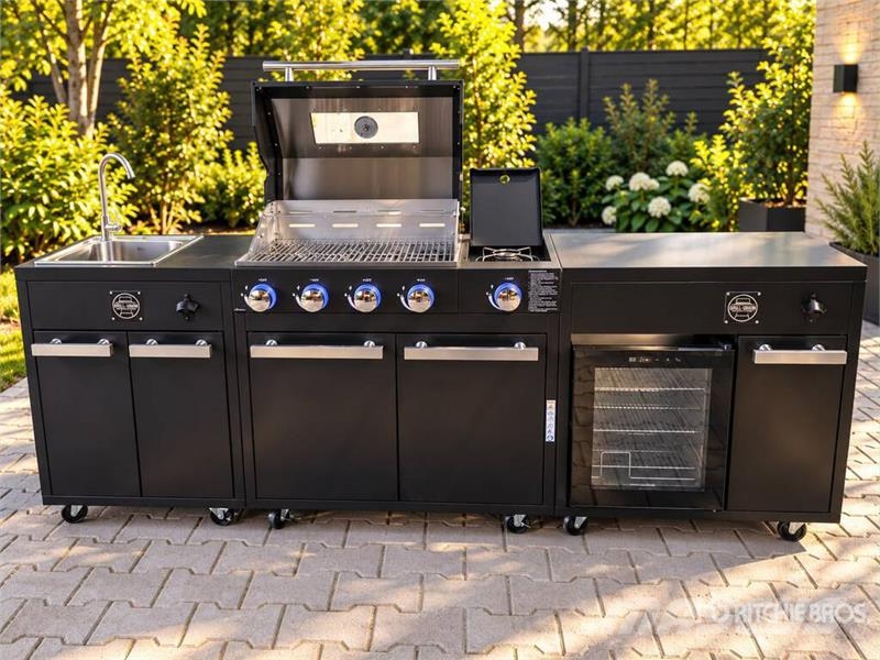  GRILL-UNION BLACK-POWDER Outdoor-Kitchen-Grillstat Egyéb mezőgazdasági gépek