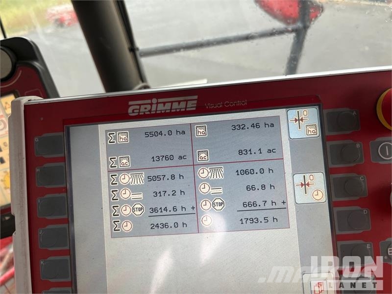 Grimme Tectron 415 Self-Propelled 4 Row Potato Harvester Burgonya kombájnok és kiszedők