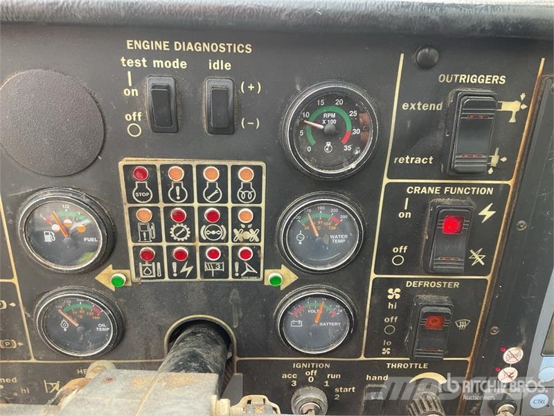 Grove RT650E Celtņi nelīdzenām virsmām