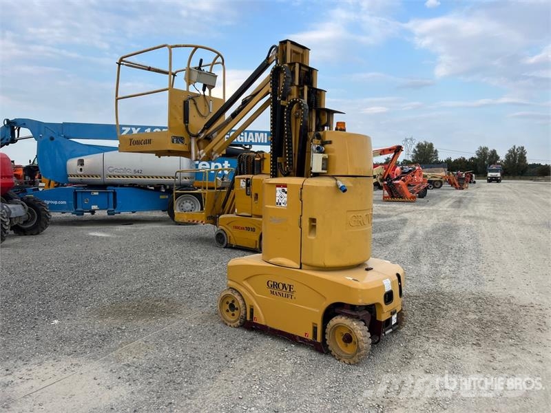 Grove Toucan 1010 Vertical Mast Lift Vertikaalsed mast tõstukid