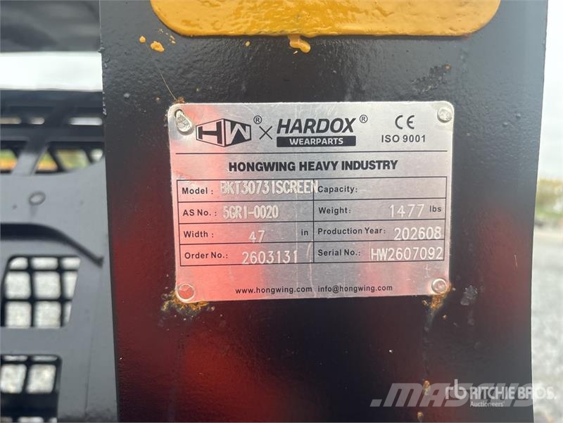 H&W BKT30731SCREEN 900 mm Excavator Screening Bucket ( Siebschaufeln