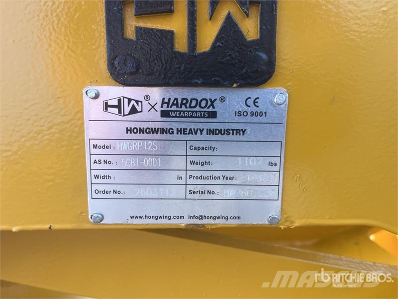 H&W HWGRP12S Rotating 42in Rotating Demolition Grapple خطاطيف
