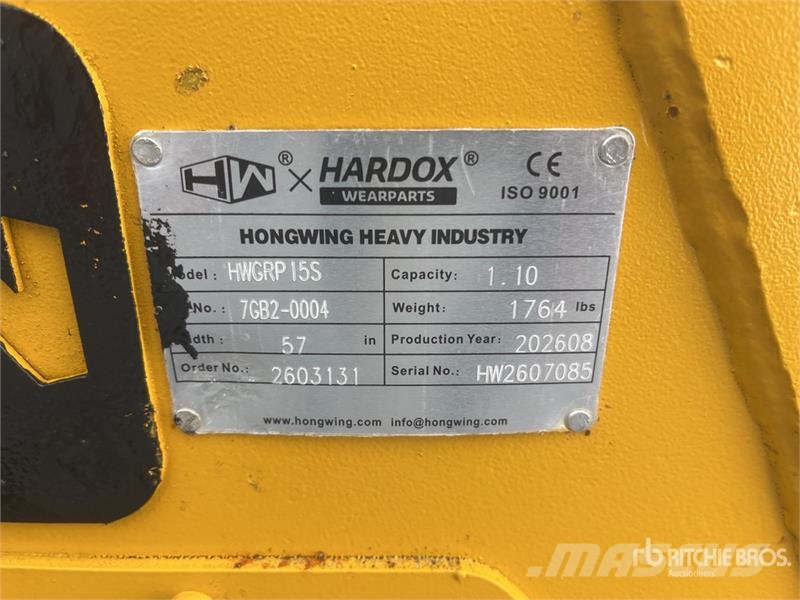 H&W HWGRP15S Rotating Demolition Grapple (Unused) Grijpers