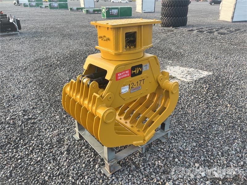 H&W HWGRP15S Rotating Rotating Demolition Grapple (Unu خطاطيف