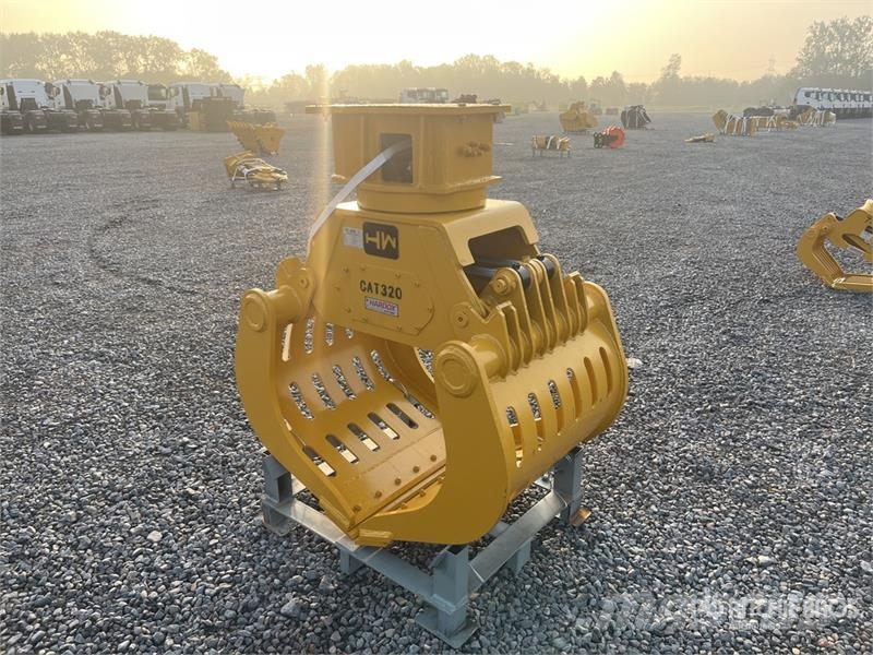 H&W HWGRP20S Rotating 40 in Rotating Demolition Grappl خطاطيف