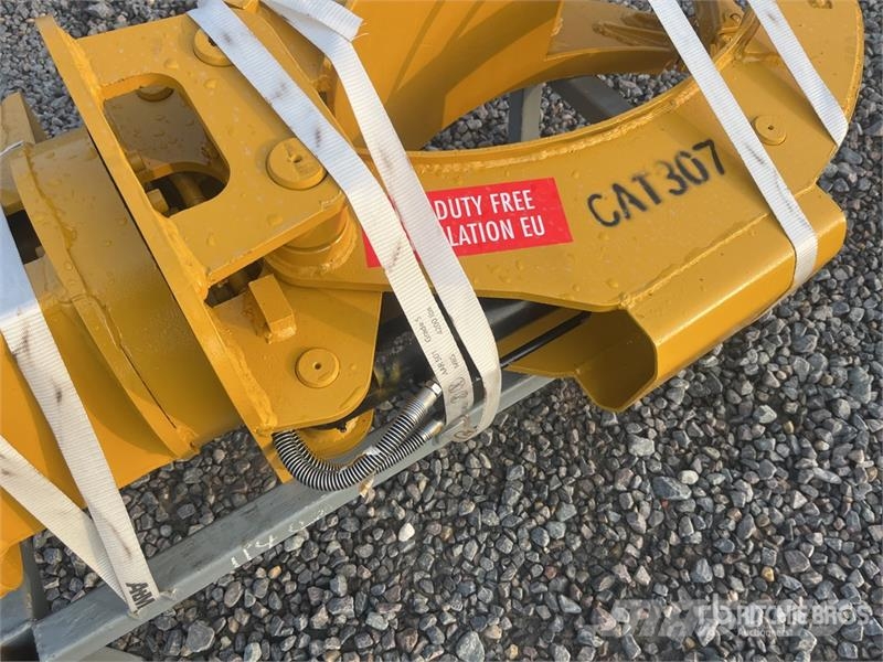 H&W HWHG60 Rotating Excavator Grapple (Unused) Grabeži