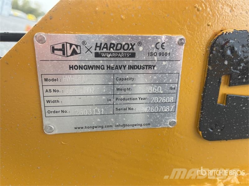 H&W HWHG60 Rotating Log Grapple (Unused) Grijpers