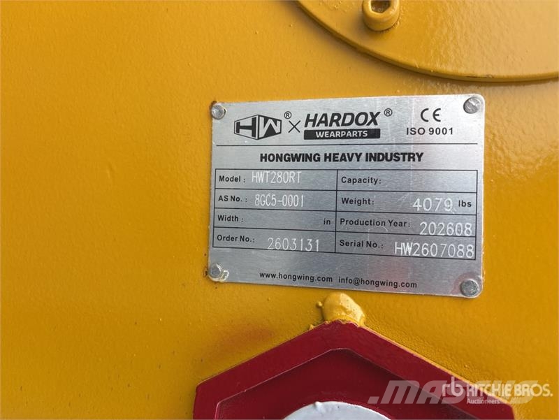 H&W HWT280RT Demolition Shear (Unused) مقصات هيدروليكية