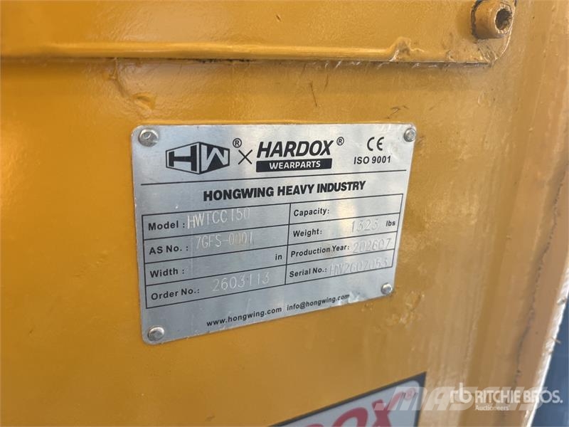 H&W HWTCC150 Rotating Concrete Crusher (Unused) Trituradoras