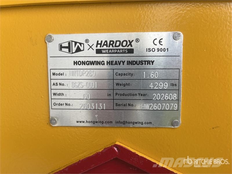 H&W HWTDP280 Rotating Demolition Pulverizer (Unused) Pulveriser (Demolition Crusher )
