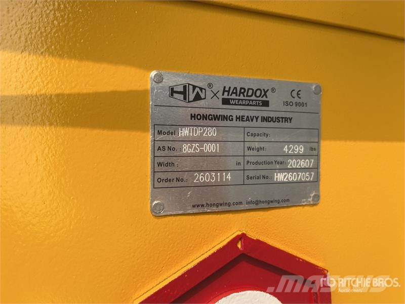 H&W HWTDP280 Rotating Demolition Pulverizer (Unused) Trituradoras