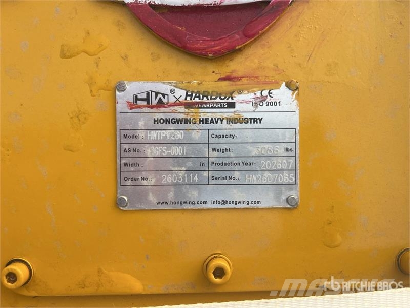 H&W HWTPV280 Rotating Concrete Crusher (Unused) Trituradoras