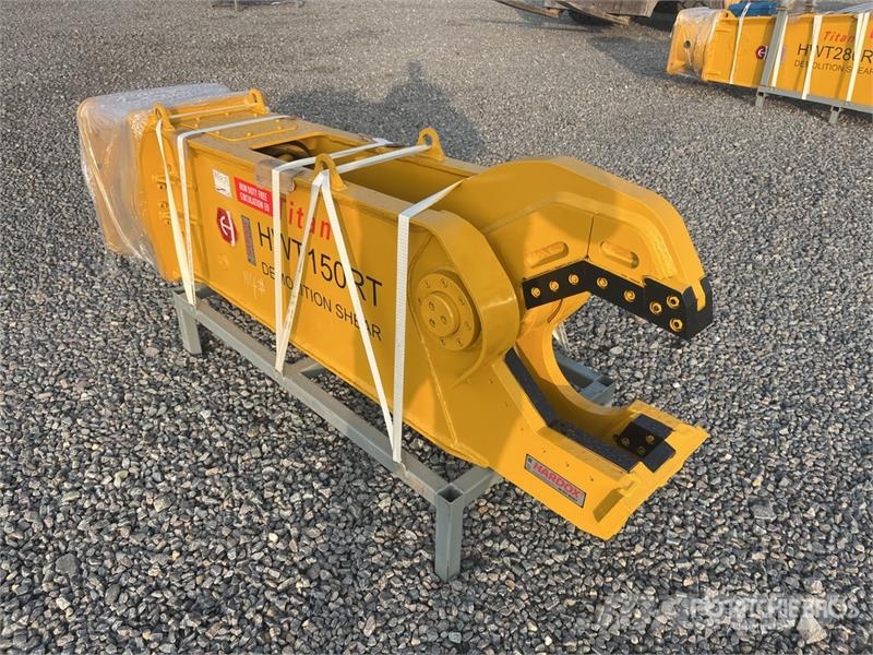 H&W Titan Series HWT150RT Rotating Demolition Shear (U مقصات هيدروليكية
