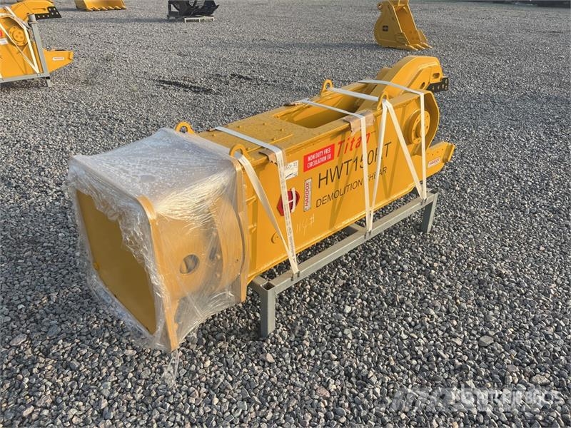 H&W Titan Series HWT150RT Rotating Demolition Shear (U مقصات هيدروليكية