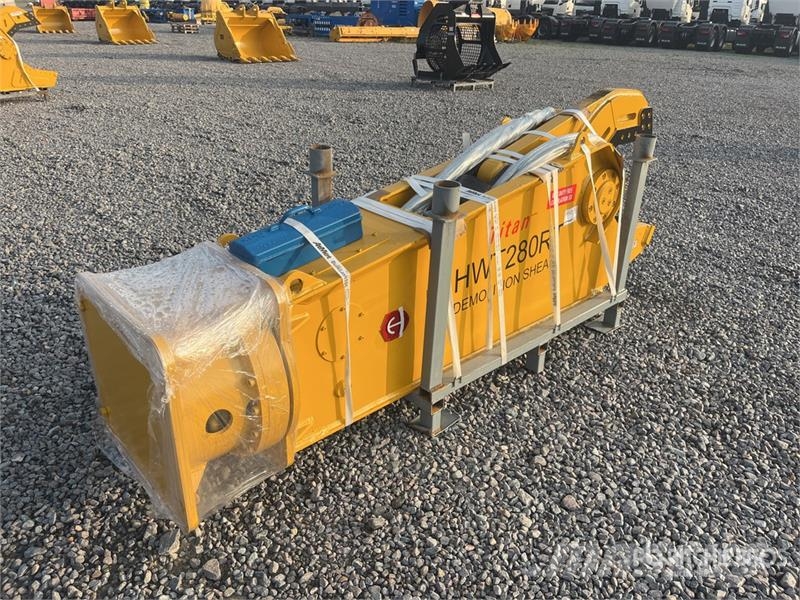 H&W Titan Series HWT280RT Rotating Demolition Shear (U مقصات هيدروليكية