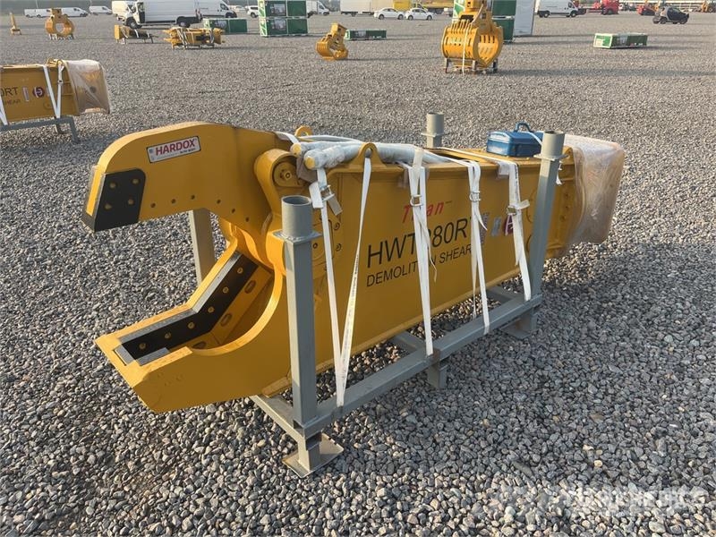 H&W Titan Series HWT280RT Rotating Demolition Shear (U مقصات هيدروليكية