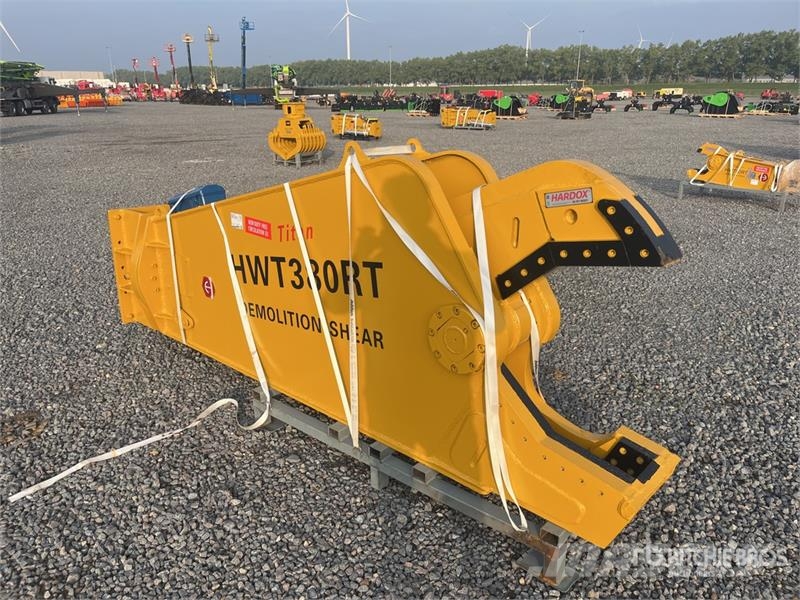 H&W Titan Series HWT380RT Rotating Demolition Shear (U مقصات هيدروليكية