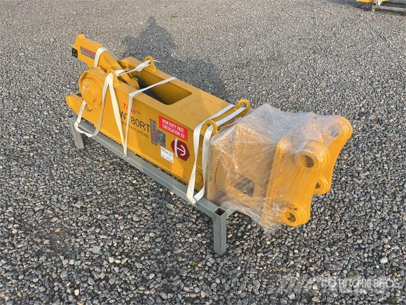 H&W Titan Series HWT80RT Rotating Demolition Shear (Un مقصات هيدروليكية