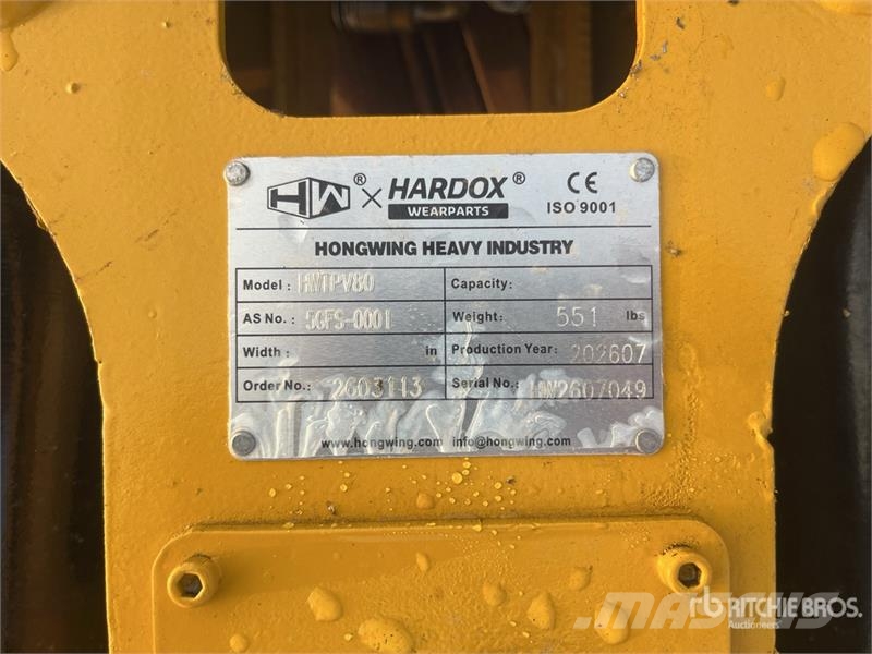 H&W Titan Series HWTPV80 Rotating Concrete Crusher (Un Trituradoras