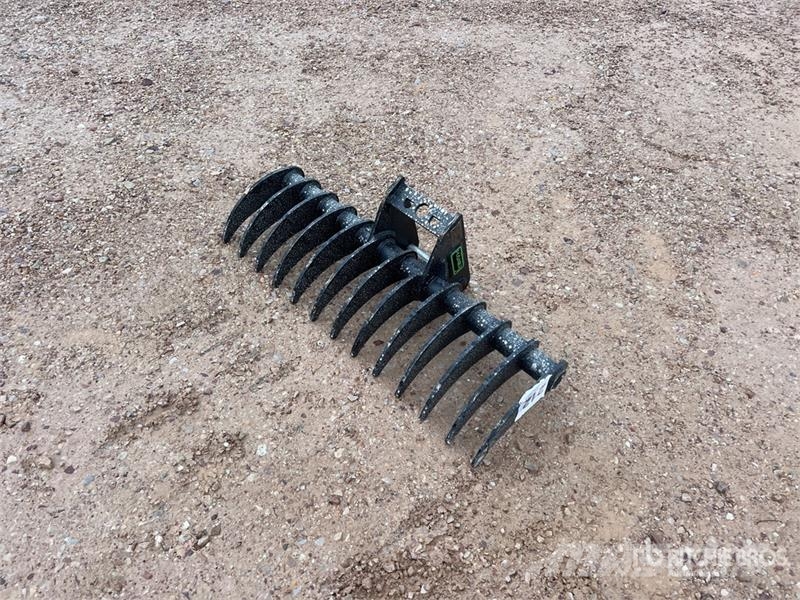Haener HBR1000-MS01 1000 mm Lifting Excavator Rake Граблі і сінозворушувачі