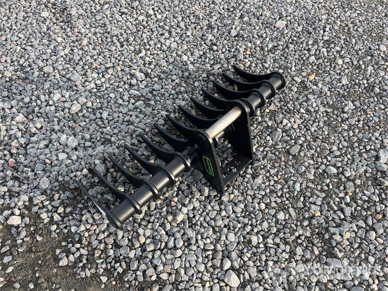Haener HBR1000-MS01 1000 mm Q/C Excavator Rake (Un Schudders