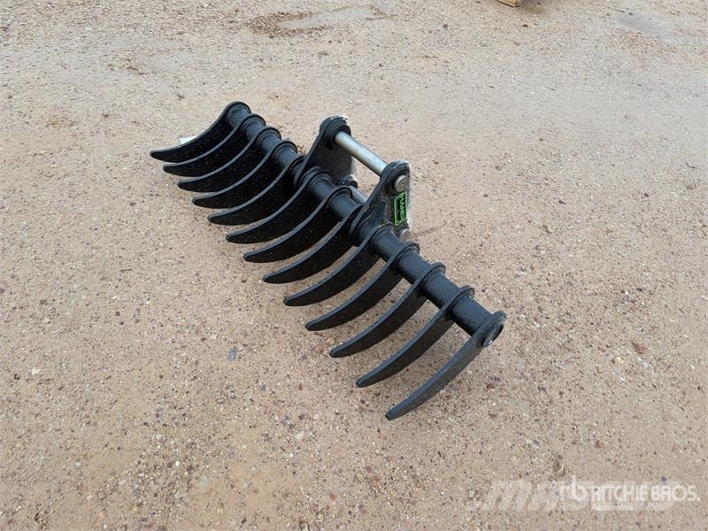 Haener HBR1000-P35A Lifting Excavator Rake (Unused مكابس وميبسات التبن
