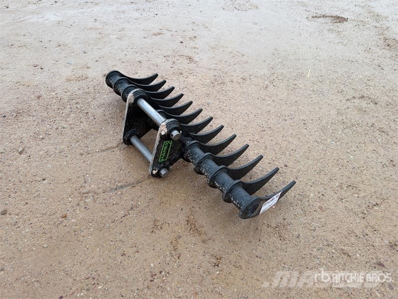 Haener HBR1000-P35A Lifting Excavator Rake (Unused مكابس وميبسات التبن