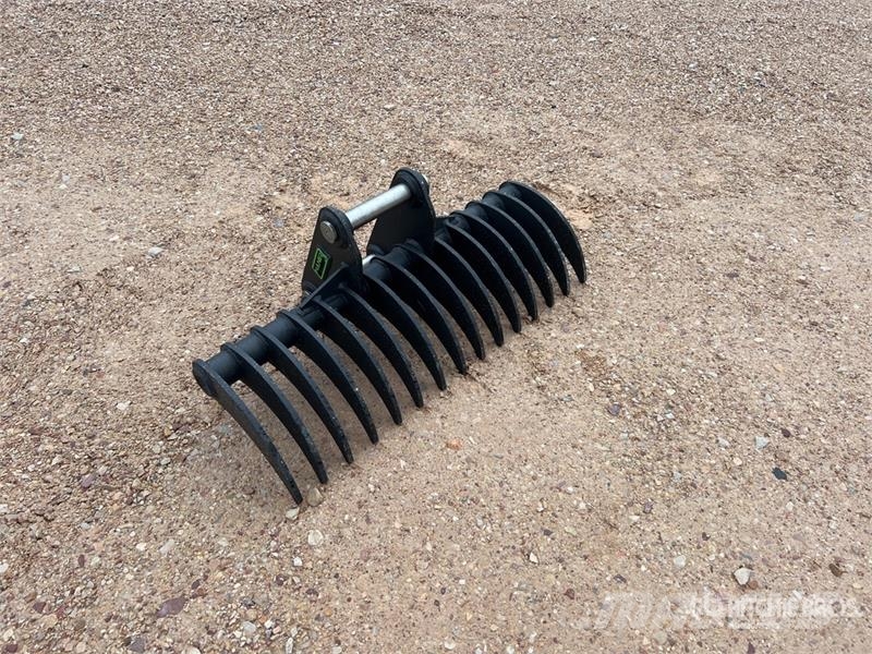Haener HBR1000-P45A 1000 mm Lifting Excavator Rake Граблі і сінозворушувачі
