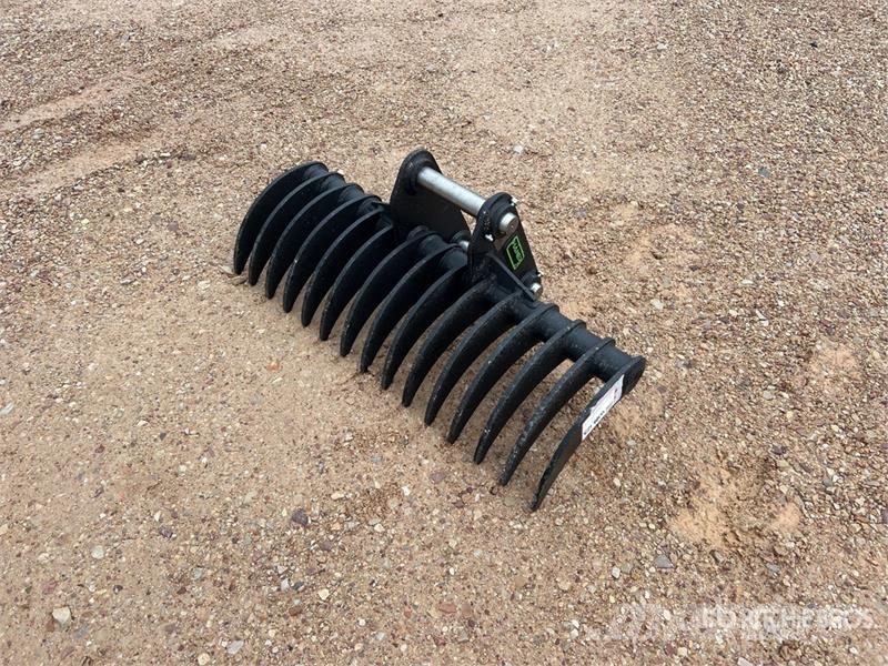 Haener HBR1000-P45A 1000 mm Lifting Excavator Rake Граблі і сінозворушувачі