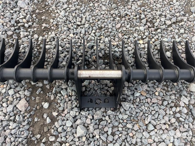 Haener HBR1200-MS01 1200 mm Q/C Excavator Rake (Un Schudders