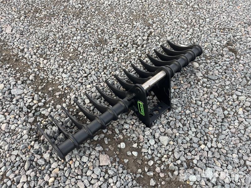 Haener HBR1200-MS01 1200 mm Q/C Excavator Rake (Un Schudders
