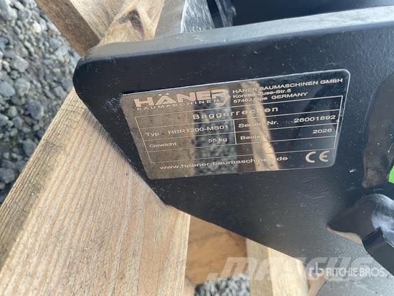  Haener HBR1200-MS01 Excavator Rake (Unused) Pöyhimet ja haravat