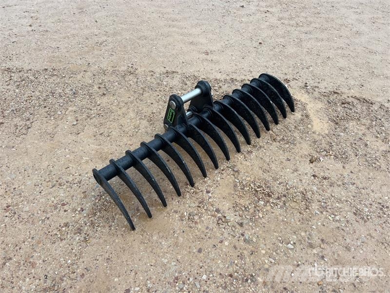 Haener HBR1200-P40A 1200 mm Lifting Excavator Rake Граблі і сінозворушувачі